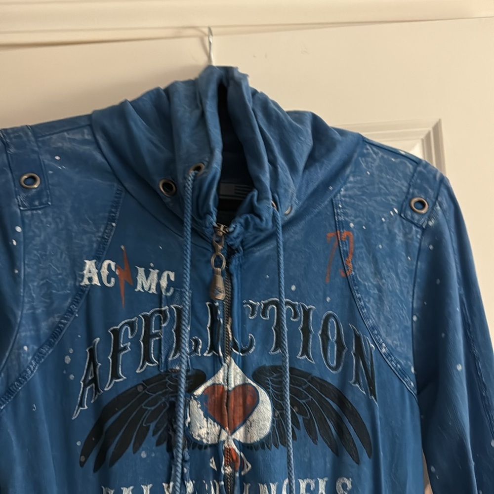 Woman’s Affliction zip up - Picture 4 of 6
